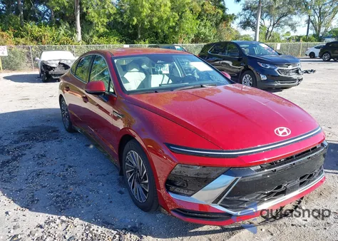 2025 Hyundai Sonata Hybrid Sel z USA, uszkodzony, nr VIN KMHL34JJ3SA102694
